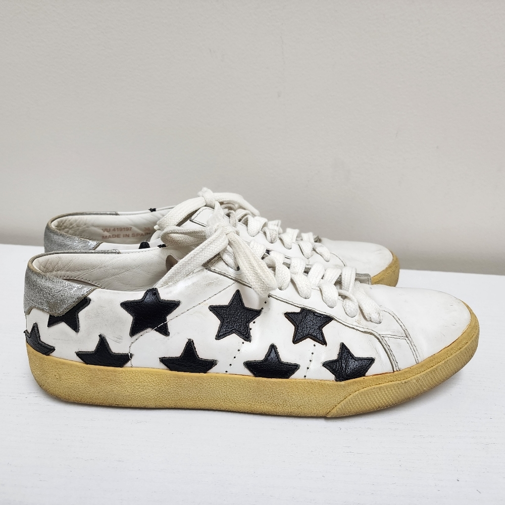 St. Laurent Star Sneakers